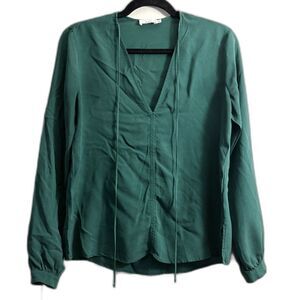 Women's A.L.C. 100% Silk Long Sleeve Top Size 2